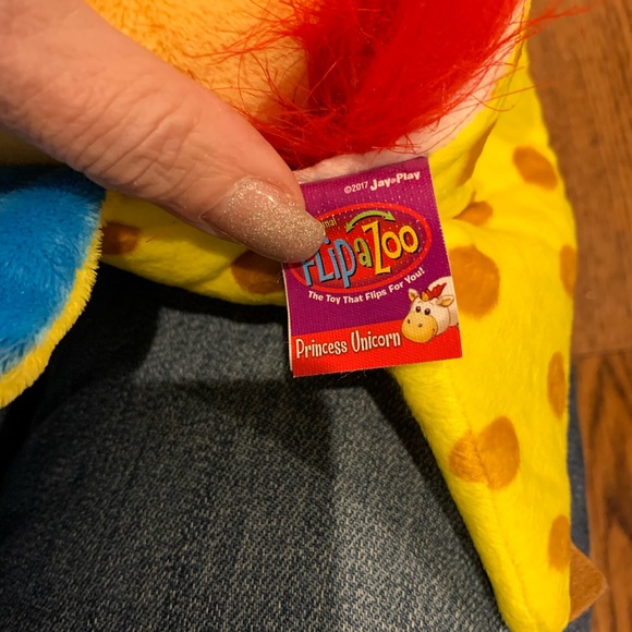 Flip A Zoo (UNICORN + Dragon)2-in-1 Stuffed Animal 16" inch FLIPAZOO Huggable - Picture 10 of 10